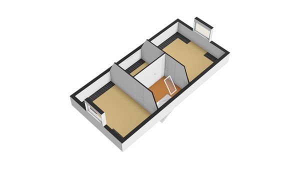 Floorplan - Marthinus Steynstraat 68, 3312 EN Dordrecht
